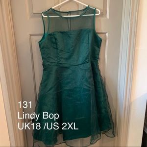 Lindy Bop - NWT green dress